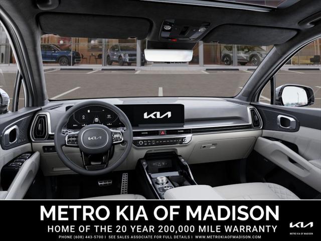 new 2025 Kia Sorento Hybrid car, priced at $49,025