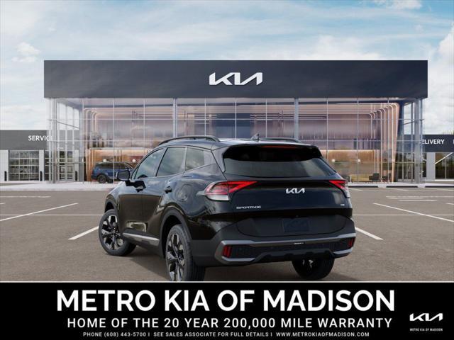 new 2025 Kia Sportage car, priced at $46,455