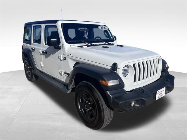 used 2022 Jeep Wrangler Unlimited car, priced at $33,912