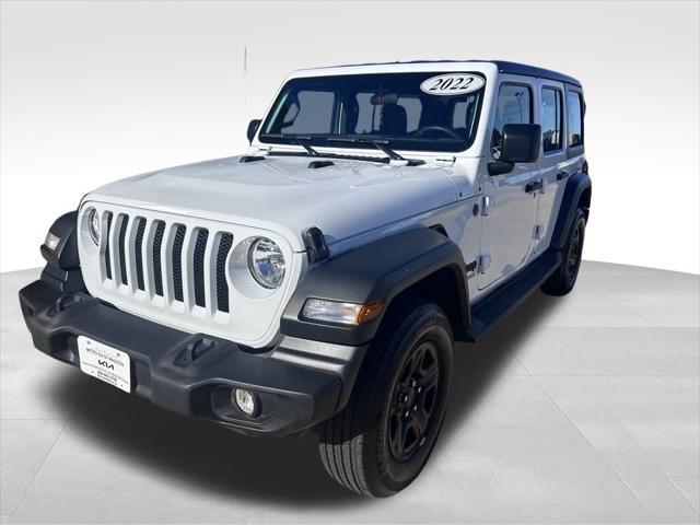 used 2022 Jeep Wrangler Unlimited car, priced at $33,912