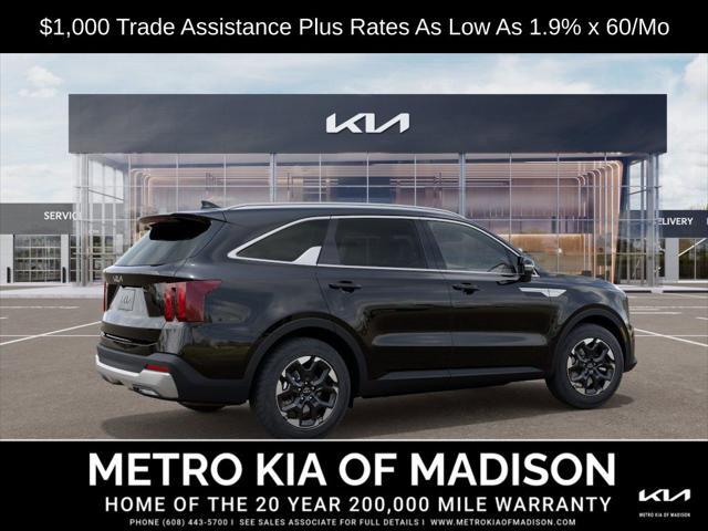 new 2025 Kia Sorento car, priced at $38,010