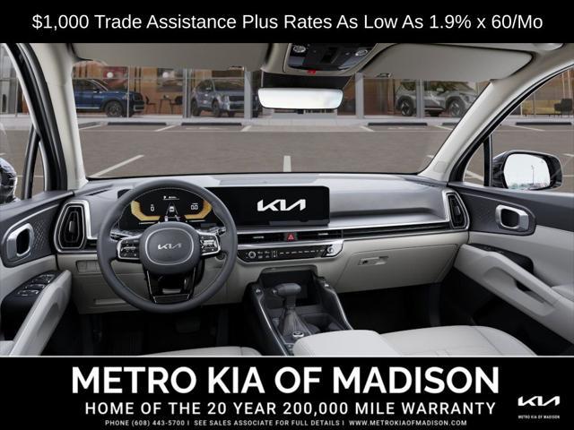new 2025 Kia Sorento car, priced at $38,010