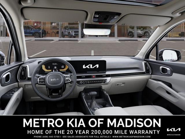 new 2025 Kia Sorento car, priced at $38,010