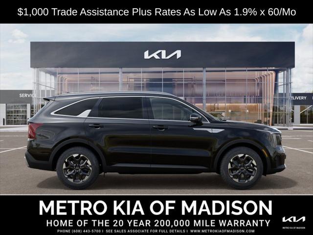 new 2025 Kia Sorento car, priced at $38,010
