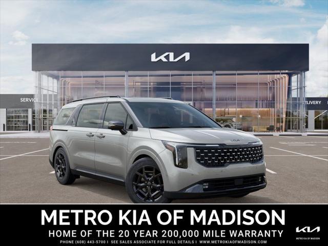 new 2025 Kia Carnival Hybrid car, priced at $54,895