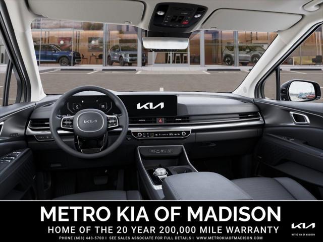 new 2025 Kia Carnival Hybrid car, priced at $54,895
