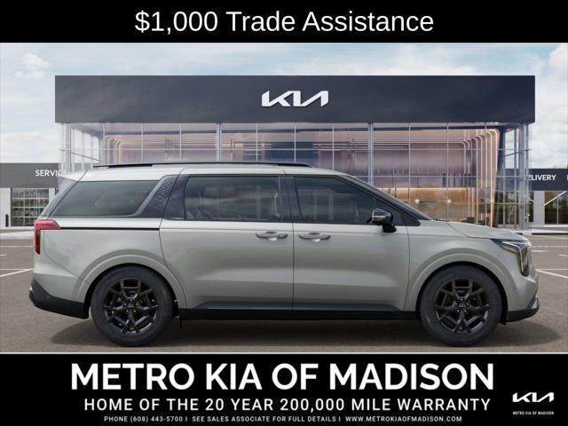 new 2025 Kia Carnival Hybrid car, priced at $57,280