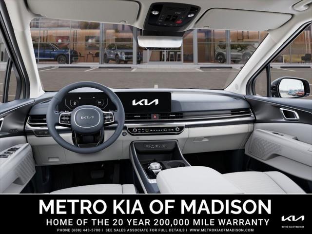 new 2025 Kia Carnival Hybrid car, priced at $57,280