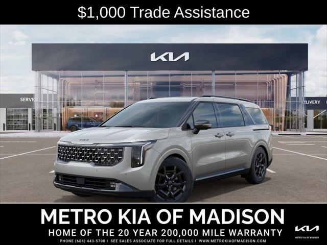 new 2025 Kia Carnival Hybrid car, priced at $57,280