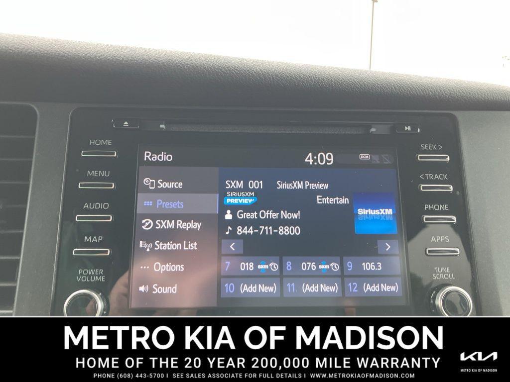 used 2020 Toyota Sienna car, priced at $19,024