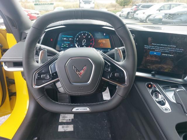 new 2025 Chevrolet Corvette car, priced at $116,875