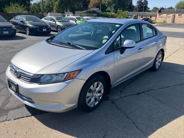 used 2012 Honda Civic car, priced at $9,995