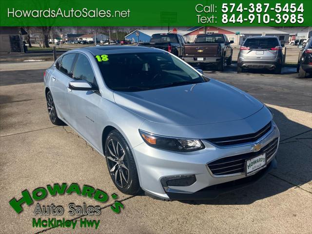 used 2018 Chevrolet Malibu car, priced at $15,495