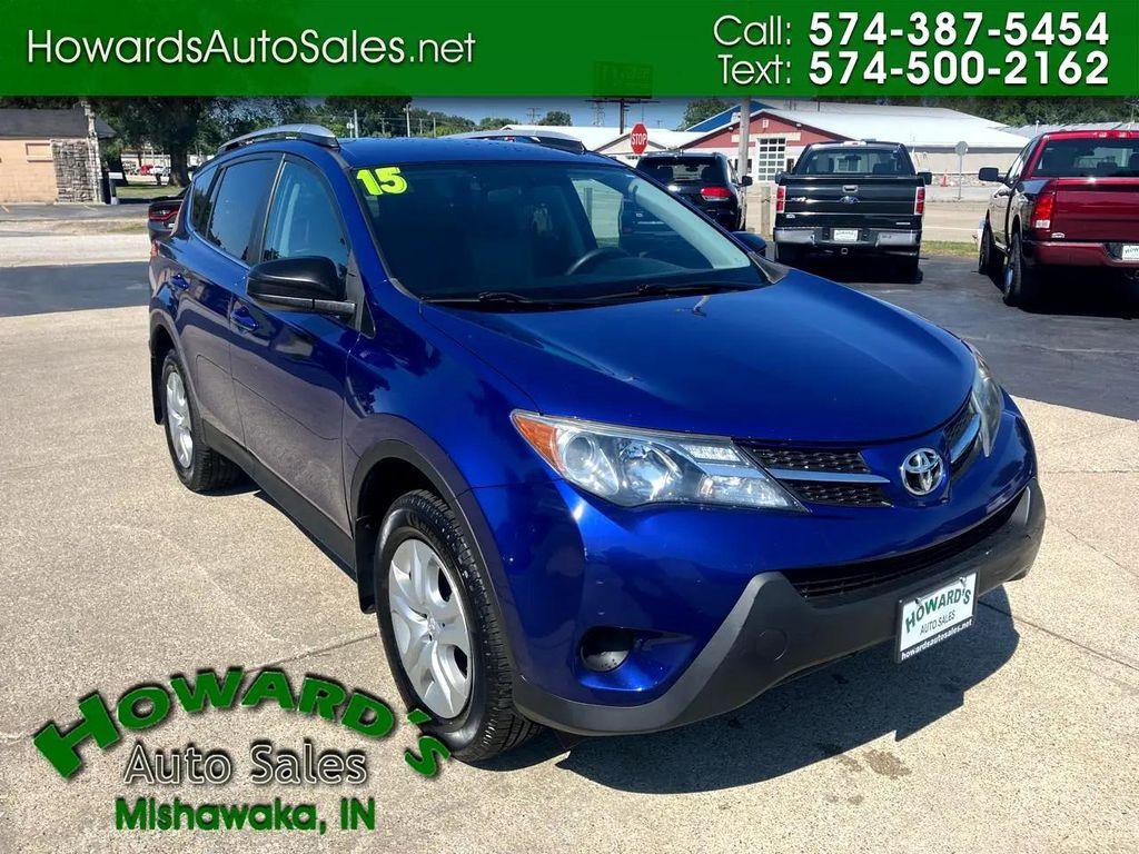 used 2015 Toyota RAV4 car, priced at $13,995