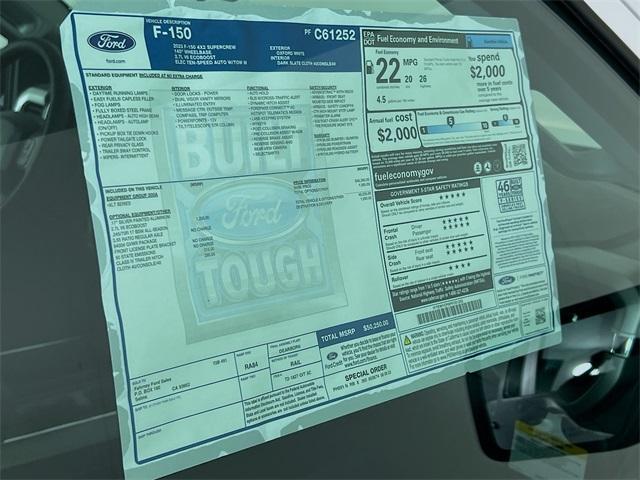 new 2023 Ford F-150 car, priced at $45,665