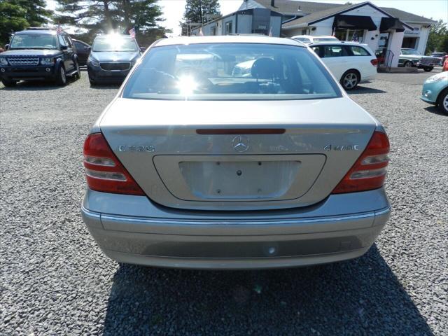 used 2004 Mercedes-Benz C-Class car, priced at $7,500