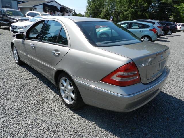 used 2004 Mercedes-Benz C-Class car, priced at $7,500