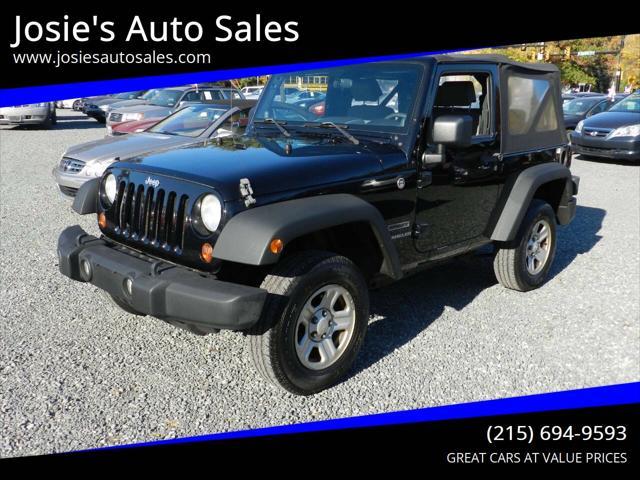 used 2010 Jeep Wrangler car, priced at $8,700