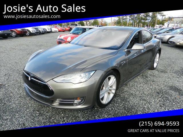 used 2015 Tesla Model S car, priced at $17,952