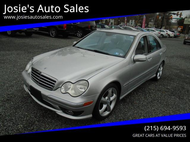 used 2005 Mercedes-Benz C-Class car, priced at $6,000