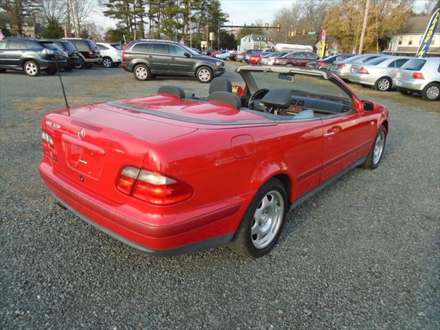 used 1999 Mercedes-Benz CLK-Class car, priced at $9,990