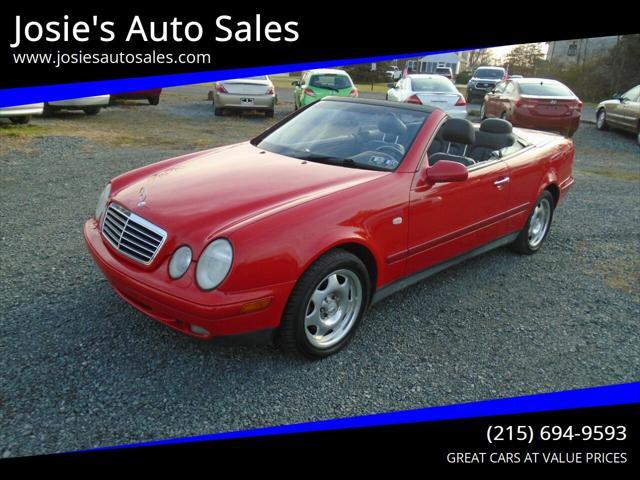 used 1999 Mercedes-Benz CLK-Class car, priced at $9,990
