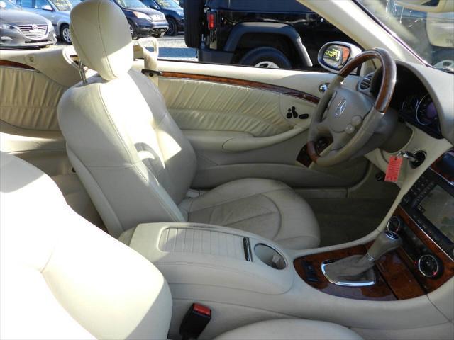 used 2009 Mercedes-Benz CLK-Class car, priced at $9,500