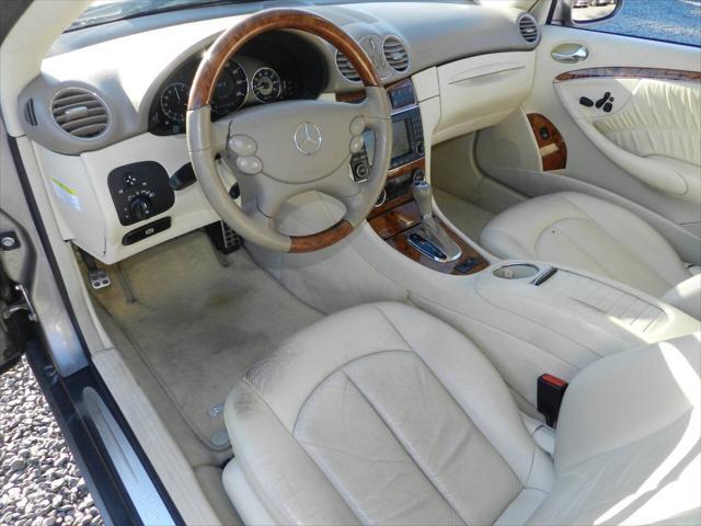 used 2009 Mercedes-Benz CLK-Class car, priced at $9,500