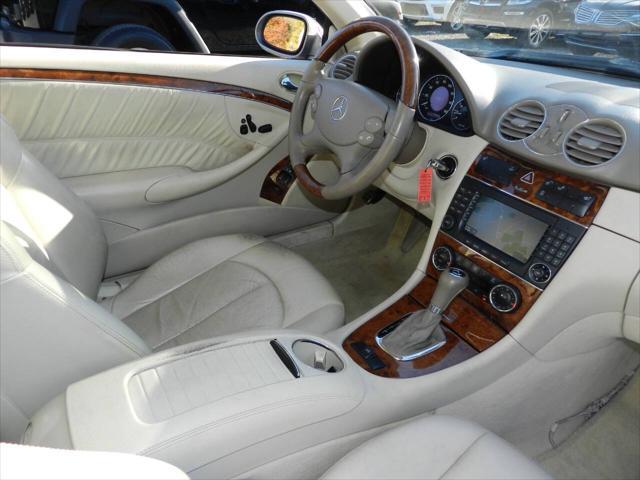 used 2009 Mercedes-Benz CLK-Class car, priced at $9,500