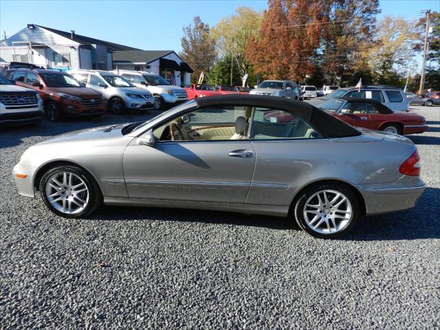 used 2009 Mercedes-Benz CLK-Class car, priced at $9,500