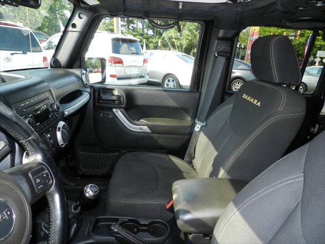 used 2013 Jeep Wrangler Unlimited car, priced at $11,952