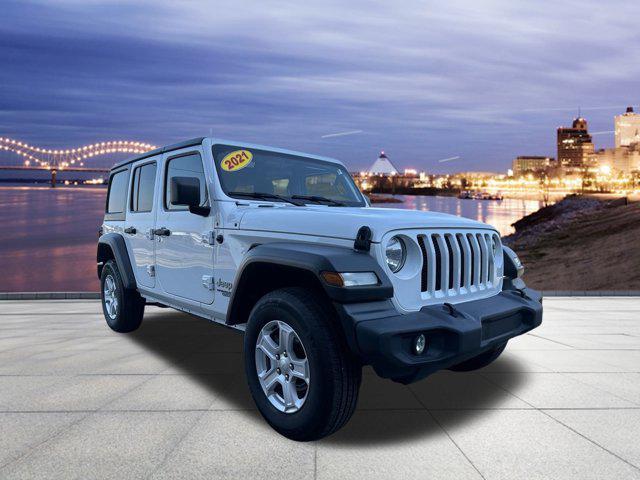 used 2021 Jeep Wrangler Unlimited car, priced at $29,999