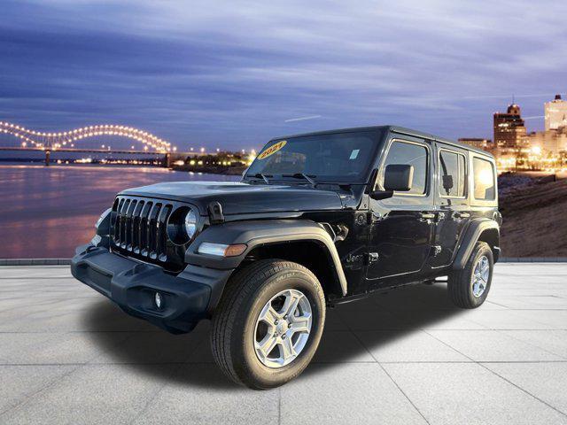 used 2021 Jeep Wrangler Unlimited car, priced at $31,393