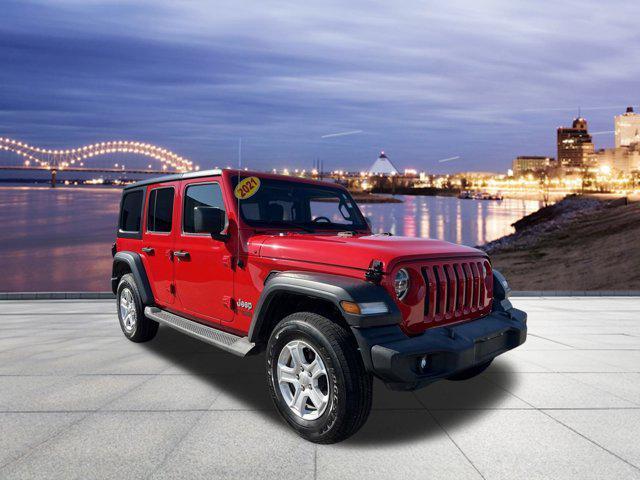 used 2021 Jeep Wrangler Unlimited car, priced at $29,594