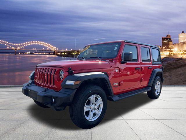 used 2021 Jeep Wrangler Unlimited car, priced at $29,594