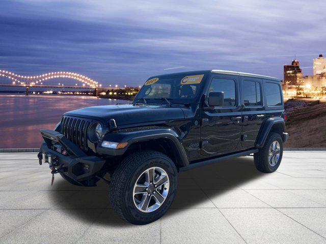 used 2021 Jeep Wrangler Unlimited car, priced at $29,993