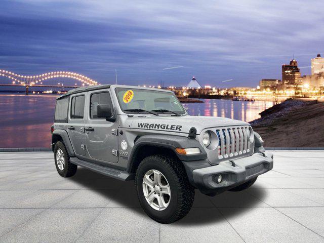 used 2018 Jeep Wrangler Unlimited car, priced at $23,794