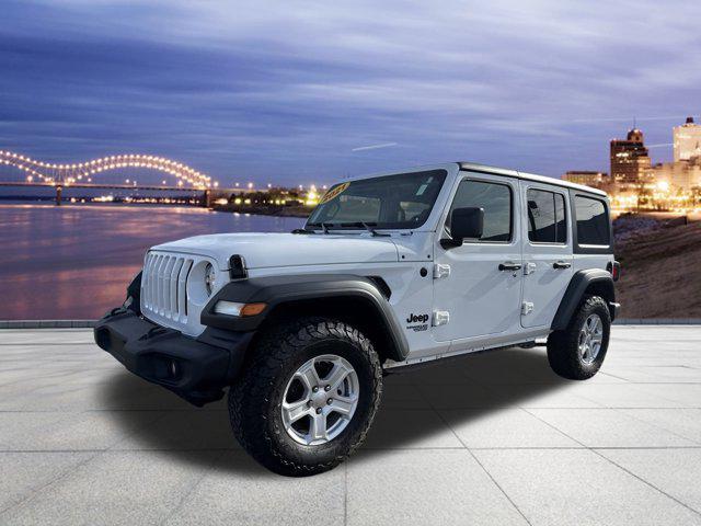used 2021 Jeep Wrangler Unlimited car, priced at $25,493