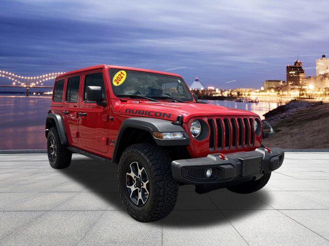 used 2021 Jeep Wrangler Unlimited car, priced at $40,991