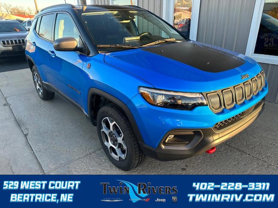 used 2022 Jeep Compass car, priced at $35,995