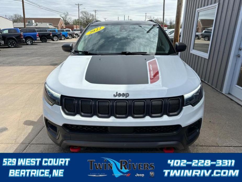 used 2022 Jeep Compass car, priced at $33,995