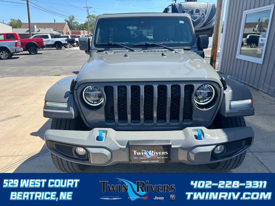 used 2021 Jeep Wrangler Unlimited 4xe car, priced at $39,995