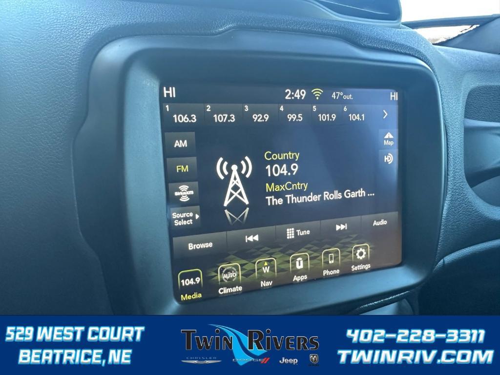 used 2023 Jeep Renegade car, priced at $27,417