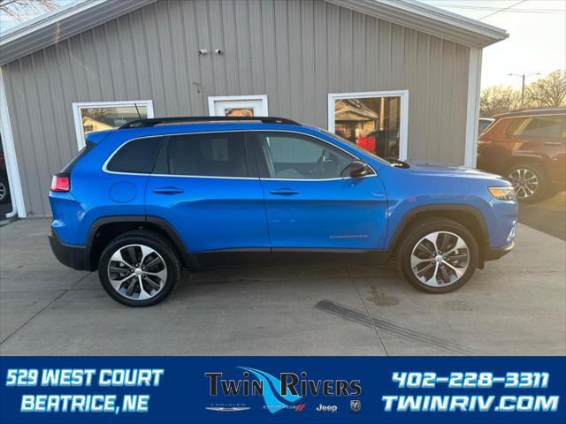 used 2022 Jeep Cherokee car, priced at $35,995