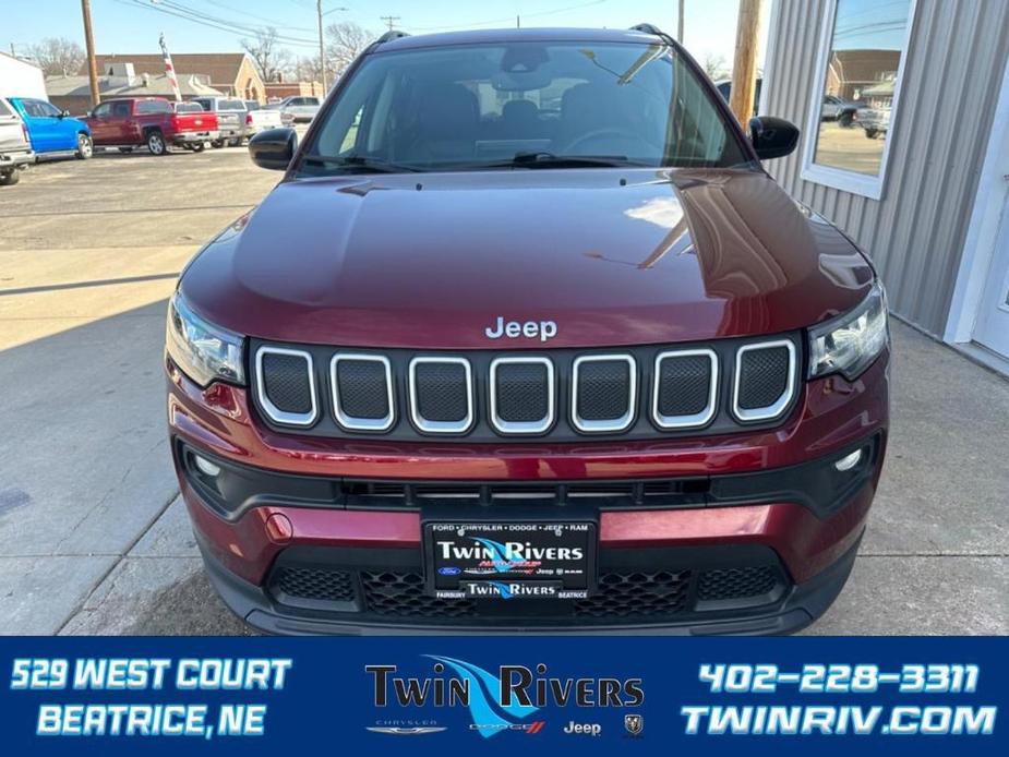 used 2022 Jeep Compass car, priced at $27,995