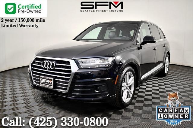 used 2017 Audi Q7 car, priced at $23,000