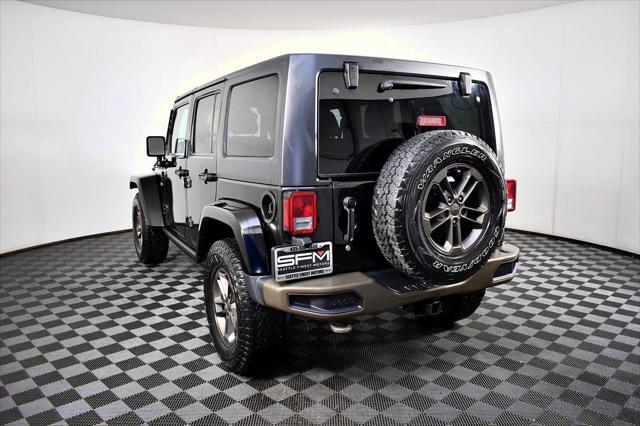 used 2017 Jeep Wrangler Unlimited car, priced at $22,240