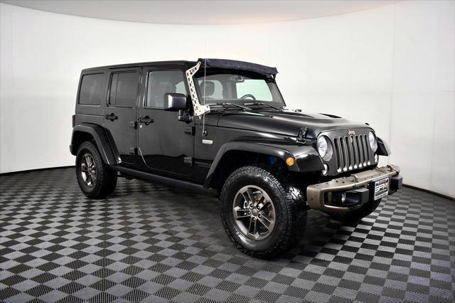 used 2017 Jeep Wrangler Unlimited car, priced at $22,240