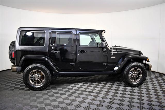 used 2017 Jeep Wrangler Unlimited car, priced at $22,240