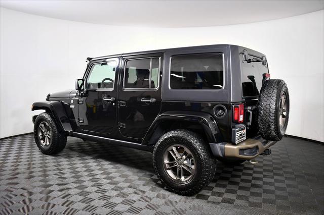 used 2017 Jeep Wrangler Unlimited car, priced at $22,240